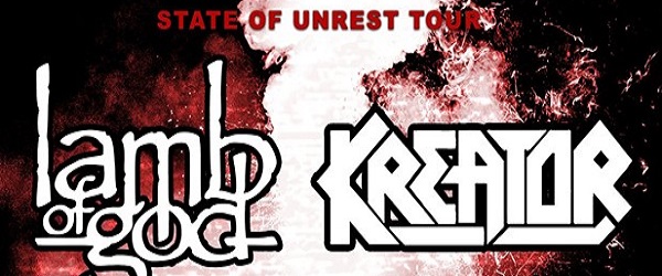 Lamb Of God, Kreator y Powertrip nos visitarán en 2020